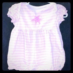 💞 3-6 month organic cotton romper
